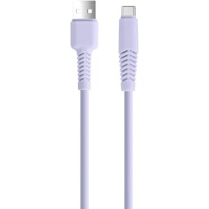 Setty USB-C Kabel 10 W - 1,5 m. - Lilla