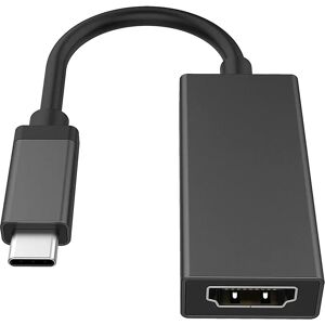 Smartline USB-C til HDMI 4K Display Adapter - Sort