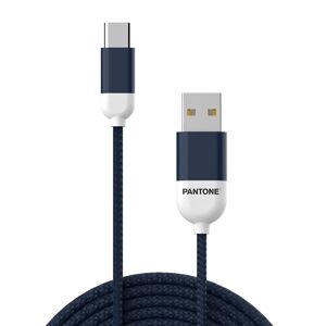 Pantone 12W USB-A til USB-C Kabel 1.5m - Navy
