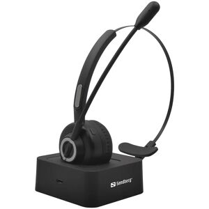 Sandberg Bluetooth Office Headset Pro m. Mikrofon - Sort