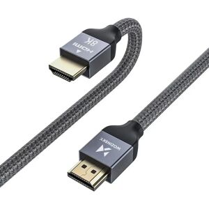 Wozinsky 2.1 8K HDMI Kabel - 1m - Sølv