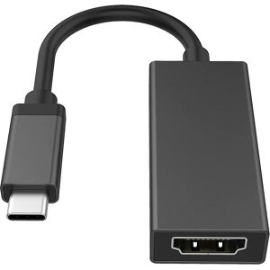 Smartline USB-C til HDMI 4K Display Adapter - Sort