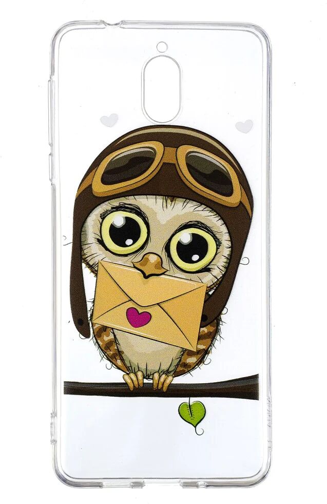 MOBILCOVERS.DK Nokia 3.1 TPU Cover Cute Owl