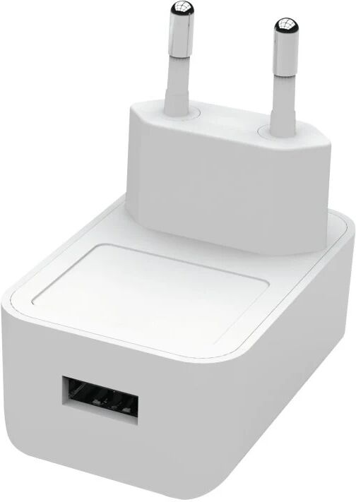 mob:a 5W Vægoplader m USB-A - Hvid