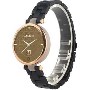 MOBILCOVERS.DK Garmin Lily Rustfri Stål Rem - Sort