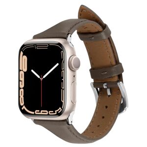 Apple Watch (38-41mm) Cyrill Læder Rem - Grå