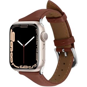 Apple Watch (38-41mm) Cyrill Læder Rem - Brun