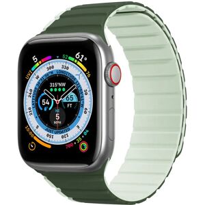 Apple Watch (38/40/SE/41MM) Dux Ducis LD-Series Magnetisk Silikone Rem - Grøn