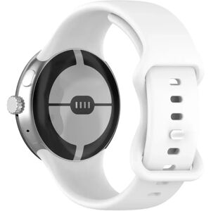 MOBILCOVERS.DK Google Pixel Watch 1 / 2 Silikone Rem - Hvid