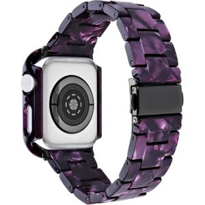 MOBILCOVERS.DK Apple Watch 9/8/7 (45mm) Harpiks Rem & Cover - Lilla