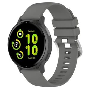 MOBILCOVERS.DK Garmin Vivoactive 5 Silikone Rem - Grå