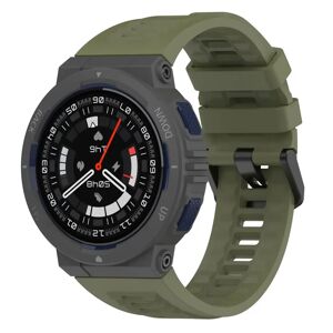 MOBILCOVERS.DK Amazfit Active Edge Silikone Rem m. Stifter - Grøn