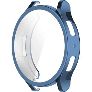 MOBILCOVERS.DK Samsung Galaxy Watch 6 (44mm) Plastik Cover m. Indbygget Skærmbeskytter - Blå