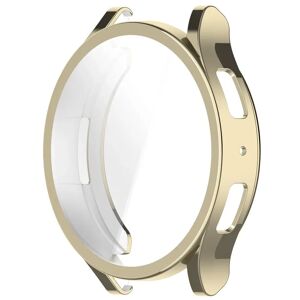 MOBILCOVERS.DK Samsung Galaxy Watch 6 (44mm) Plastik Cover m. Indbygget Skærmbeskytter - Guld