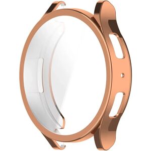 MOBILCOVERS.DK Samsung Galaxy Watch 6 (44mm) Plastik Cover m. Indbygget Skærmbeskytter - Rose Gold