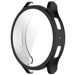 MOBILCOVERS.DK Samsung Galaxy Watch 6 (40mm) Plastik Cover m. Indbygget Skærmbeskytter - Sort