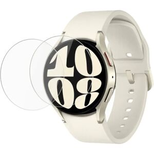 MOBILCOVERS.DK Samsung Galaxy Watch 6 Classic 43 mm Arc Edge Hærdet Glas Skærmbeskyttelse - 2 Pak - Gennemsigtigt