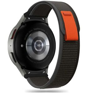Samsung Galaxy Watch (4 / 5 / 5 Pro / 6) Tech-Protect Nylon Pro Rem - Sort / Orange