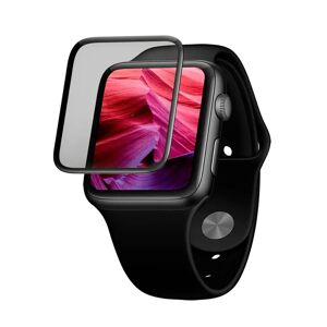 Apple Watch SE / 6 / 5 / 4 (44mm) Fixed Hærdet Glas Skærmbeskyttelse - Sort Kant