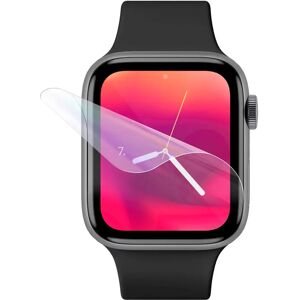 Apple Watch 9 / 8 / 7 (41mm) Fixed Invisible Beskyttelsesfilm - 2 stk. - Gennemsigtig