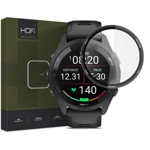 Garmin Forerunner 265S Hofi Hybrid Pro+ Skærmbeskyttelse - Gennemsigtig / Sort