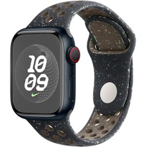 Apple Watch (38/40/SE/41MM) Lippa FLOUR Silikonerem - Sort