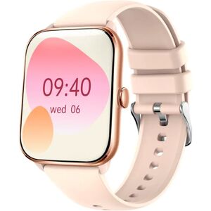 Niceboy Watch 3 Vandtæt Smartwatch m. Skridttæller & Pulsmåler - Rose Gold