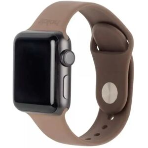 Apple Watch (38/40/SE/41MM) Holdit Silikone Rem - Mocha Brown