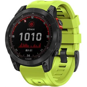 Universal Garmin 26mm Tech-Protect Icon Band Silikone Rem - Grøn