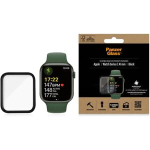 PanzerGlass Apple Watch 8/7 (41mm) Hærdet Glas - Sort Kant