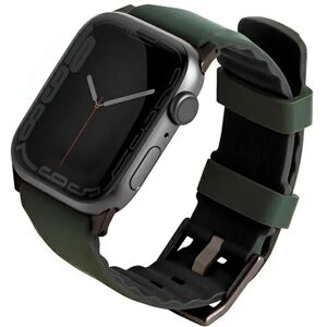 Apple Watch (42/44/SE/45/49mm) UNIQ Linus Silikone Urrem - Grøn