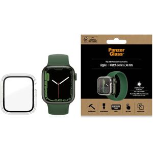 PanzerGlass Apple Watch 9/8/7 (41mm) Full Body Protection Cover + Indbygget Skærmbeskyttelse m. Anti-Bacterial - Gennemsigtig