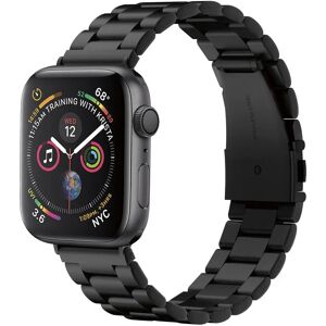 Spigen Apple Watch (42/44/SE/45/49mm) Modern Fit Metal Rem - Sort