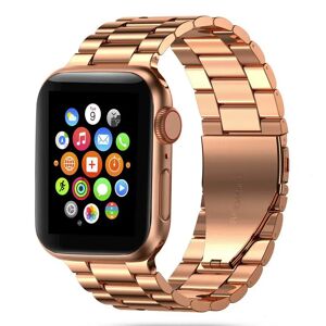 Apple Watch (42/44/SE/45/49mm) Tech-Protect Rustfri Stål Rem - Rose Gold