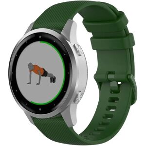 MOBILCOVERS.DK Universal Smartwatch Silikone Rem (18mm) - Militær Grøn