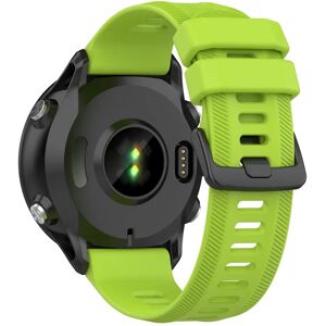 MOBILCOVERS.DK Universal Garmin Rem 22mm Silikone Rillet - Limegrøn