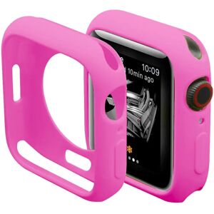 MOBILCOVERS.DK Apple Watch Series 9/8/7 (41mm) Fleksibelt Plastik Cover - Pink