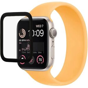 MOBILCOVERS.DK Apple Watch SE/6/5/4 (40mm) - Full-Fit Skærmbeskyttelse - Sort Kant