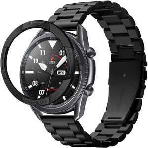 Samsung Galaxy Watch 3 (45mm) Spigen Chrono Shield Cover - Sort