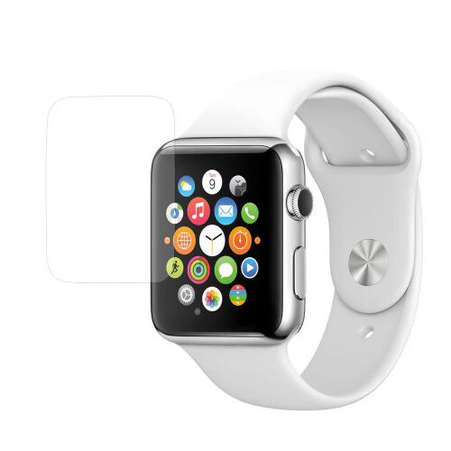 MOBILCOVERS.DK Apple Watch (42mm) 0.3 mm. 9H Hærdet Glas Beskyttelsesfilm