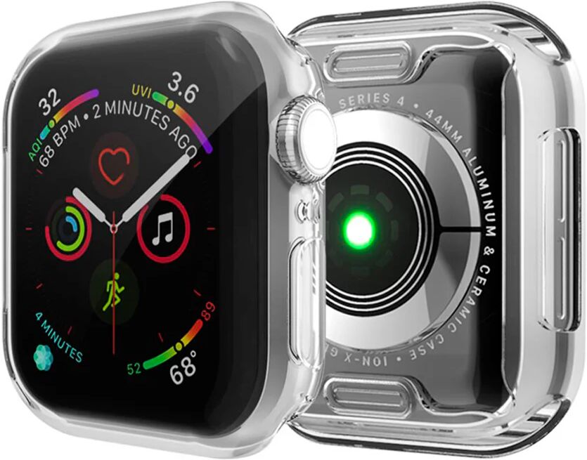 MOBILCOVERS.DK Apple Watch (38mm) Fleksibelt Plastik Cover Gennemsigtigt