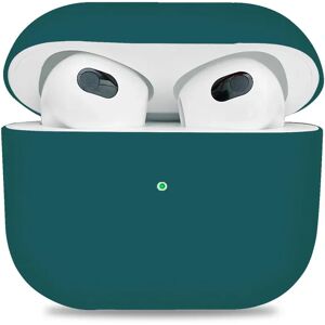 MOBILCOVERS.DK Apple AirPods (3. gen.) Silikone Cover - Blackish Green