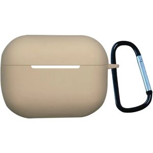 MOBILCOVERS.DK Apple Airpods Pro 2nd Gen (2022) Cover m. Karabinhage - Beige