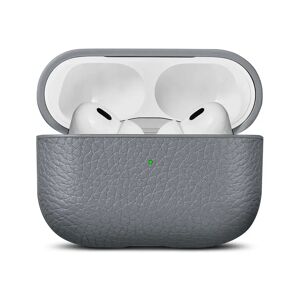 Woolnut AirPods Pro (2. gen.) Ægte Læder Case - Grå