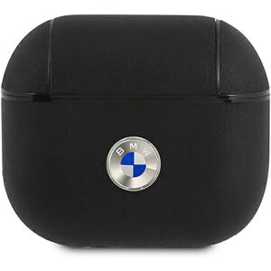 CG Mobile AirPods (3. gen.) Ægte Læder Cover m. BMW Logo - Sort