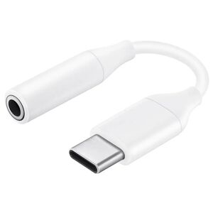 Original Samsung USB-C til Headset 3.5 mm Jackstik Adapter - Hvid