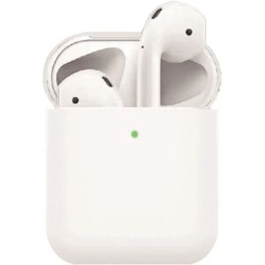 MOBILCOVERS.DK Apple AirPods (1. & 2. gen.) Ultra Tyndt Silikone Cover - Hvid