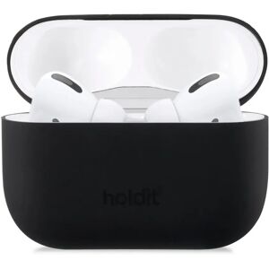 Holdit Silikone Cover Til AirPods Pro - Sort