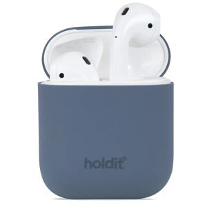 Holdit Silikone Cover Til AirPods (1 & 2. gen.) - Pacific Blue