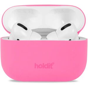 Holdit Silikone Cover Til AirPods Pro - Bright Pink